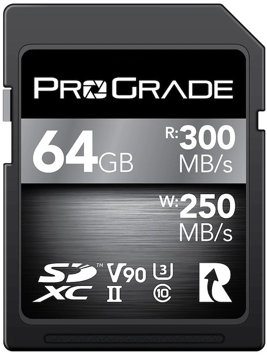 ProGrade Digital Cobalt V90 64 GB SDXC UHS-II PGSD64GBCKNA