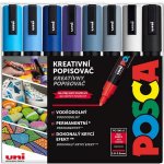 Uni PC-5M Posca Winter 1,8 -2,5 mm mix chladných tónů 8 ks – Zboží Mobilmania