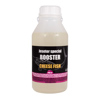 LK Baits Jeseter Special Booster Cheese 500ml – Hledejceny.cz