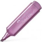 Faber-Castell 154691 zvýrazňovač Textliner 46 Metallic metalický fialový – Zboží Mobilmania