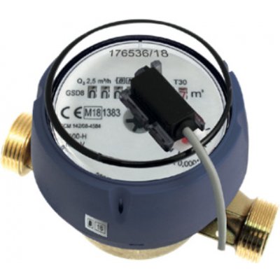 Bmeters GSD8-R, DN15, 110 mm, 30°C, s impulsním výstupem – HobbyKompas.cz