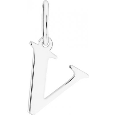 Gemmax Zlatý přívěsek tiskací písmenko písmenko V GUPWN 43611 – Sleviste.cz