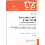 ÚZ č. 1107 - Živnostenské podnikání, volný pohyb služeb, podpora podnikání 2016 – Hledejceny.cz