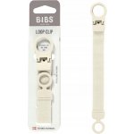 Bibs klip na dudlík Loop Ivory – Sleviste.cz