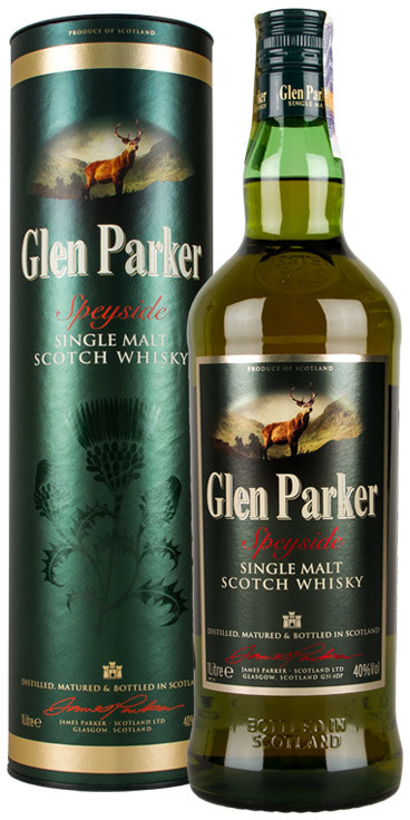 Glen Parker Speyside 40% 1 l (tuba)