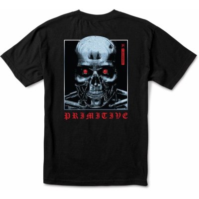 Primitive TERMINATOR MACHINE TEE Black – Zboží Mobilmania