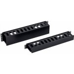 Vyvazovací panel Triton 1U 19" Vyvazovací panel, 19", 1U, plastový, RAL9005 RAB-VP-X30-A1 – Hledejceny.cz