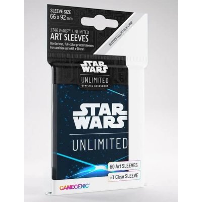 Gamegenic Star Wars: Unlimited Space Blue 60 ks Obaly – Zboží Mobilmania