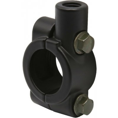 Objímka na řidítka pro zrcátka M10/1,25mm - černá – Zboží Mobilmania