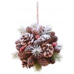 Koule UH šiška RED závěsná pr. 16 cm – Hledejceny.cz