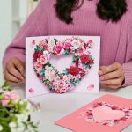Zvuková pohlednice valentýnská audio - Srdce s vlastním zvukovým (hlasovým) odkazem – Zboží Dáma