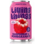 Living Things Soda malina a granátové jablko 330 ml – Sleviste.cz