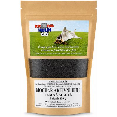 Krmiva Hulín Biochar aktivní uhlí 400 g – Hledejceny.cz