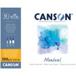 Canson Montval Skicák v lepené vazbě A3, CP 300 g 12 listů – Sleviste.cz