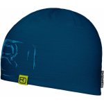 Ortovox 120 Tec Logo Beanie Petrol blue – Zboží Mobilmania