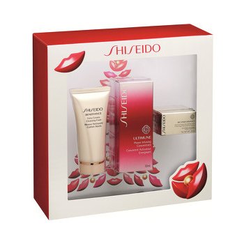 Shiseido Ultimune Power Infusing Concentrate 30 ml + Benefiance Extra Creamy Cleansing Foam 50 ml + Bio Performance Advanced Super Revitalizing 7 ml dárková sada