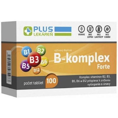 Plus Lékárna B komplex Forte 100 tablet – Hledejceny.cz