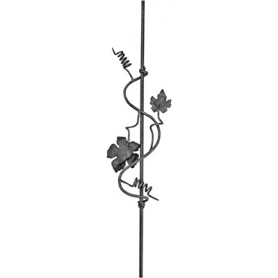 UMAKOV Rozeta kovaná,květ list, plot,brána,zábradlí D12,, F/68
