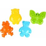 Teddies Formičky Bábovky na písek plast zvířátka – Hledejceny.cz