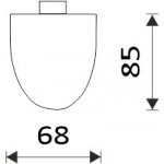 Nimco Náhradní štětiny WC kartáče 1178WN-2-51 – Hledejceny.cz