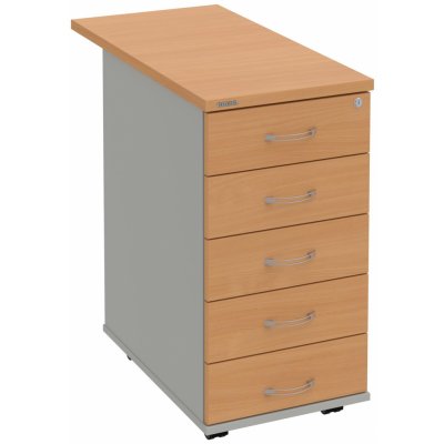 Hobis K 35 C N 80 5 zásuvek léta napříč 80 cm buk šedá – Hledejceny.cz