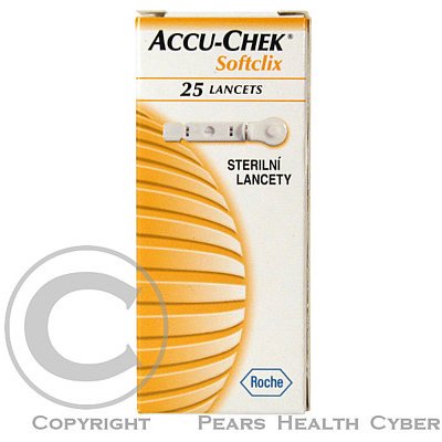 Accu-Chek Softclix Lanncet 25 ks – Zboží Dáma