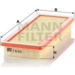 MANN FILTER Vzduchový filtr C 36 002 – Hledejceny.cz
