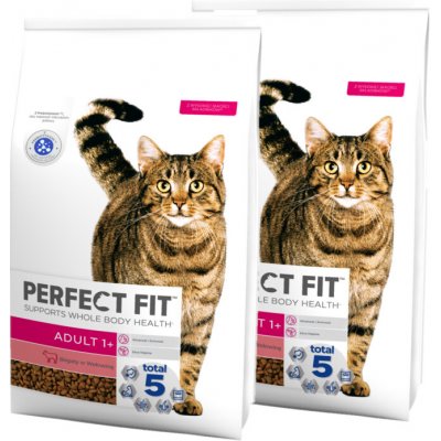 Perfect Fit suché kompletní krmivo pro dospělé kočky s vysokým obsahem hovězího masa 2 x 7 kg – Hledejceny.cz