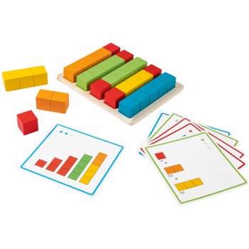 Montessori Playtive duhová motorická hračka (Čísla)