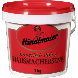 Händlmaier poctivá bavorská sladká domácí hořčice 1kg