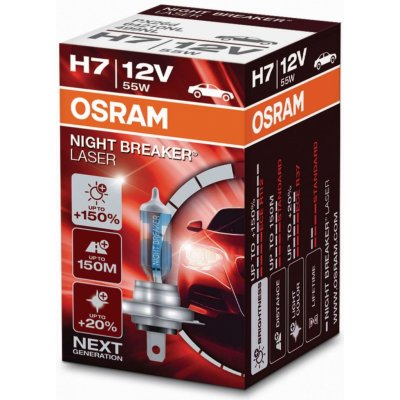 Osram Night Breaker LED diodové H7 PX26d 12V 19W 2 ks od 2 339 Kč -  Heureka.cz