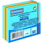 Samolepicí blok DONAU 50 × 50 mm, 250 listů, smíšené neonové barvy, modrá 7575041-99 – Hledejceny.cz