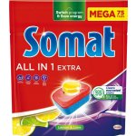 Somat tablety do myčky All in 1 Extra Lemon & Lime 75 ks – Hledejceny.cz
