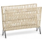 Stojan na novinz BOHO, 38 x 15 x 30 cm, ZELLER béžová – Zboží Dáma