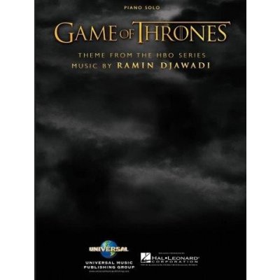 Ramin Djawadi Hra o trůny Game Of Thrones Theme noty na sólo klavír – Zboží Mobilmania