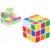 Hra a hlavolam Wiky Kostka hlavolam 3x3x3 plast ve fólii 6x6x6cm 6ks