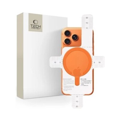 Nalepovací MagSafe kroužek Tech-Protect MMP-200 Magnetic MagSafe Ring - Kosmicky oranžová – Zboží Živě