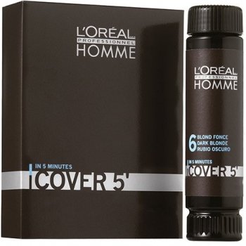 L'Oréal Homme Cover 5 5 světlá hnědá 3 x 50 ml