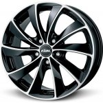 RIAL LUGANO 8.5x19 5x114.3 ET40 Black Polished – Sleviste.cz