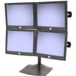 Ergotron DS100 Quad Monitor pro 4 LCD displeje 33-324-200 – Zbozi.Blesk.cz