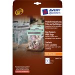 Avery Zweckform Euro závěsy na zboží 10 listů bílé obdélník 137 x 48 mm včetně sáčků L7112-10 – Sleviste.cz