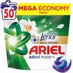 Ariel All in1 Pods +Lenor prací kapsle Gold Orchid 50 PD – Hledejceny.cz
