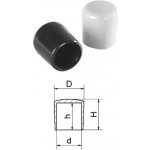 vonkajšia krytka plastová d-19,8; H-24,9; h-20,4; D-24,1mm