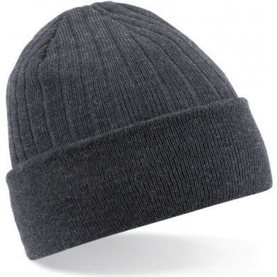 Beechfield Thinsulate pletená čepice B 447 dark graphite – Hledejceny.cz