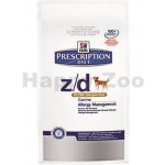 Hill’s Prescription Diet Z/D Food Sensitivities 3 kg – Hledejceny.cz