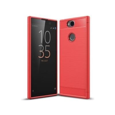 Pouzdro Carbo odolný silikonové Sony Xperia XA2 Plus - červený – Zboží Mobilmania