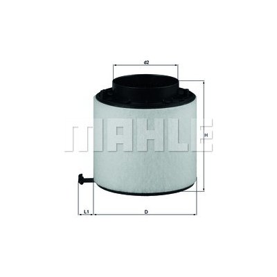 Vzduchový filtr MAHLE LX 2092D – Hledejceny.cz