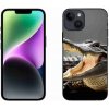 Pouzdro a kryt na mobilní telefon Apple mmCase Gelové iPhone 14 - krokodýl