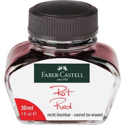 Inkoust Faber-Castell červený – Sleviste.cz