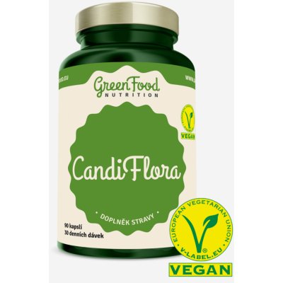 CandiFlora GreenFood Nutrition 90 kapslí